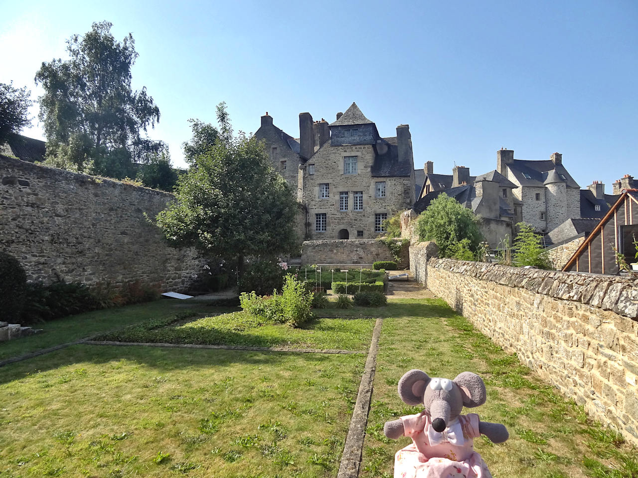jardin de la maison d'Ernest Renan