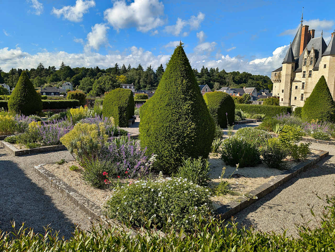 jardin du château de Langeais 