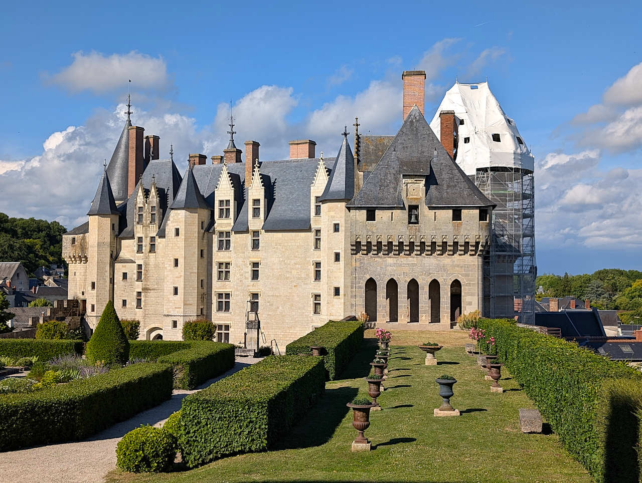 jardin du château de Langeais