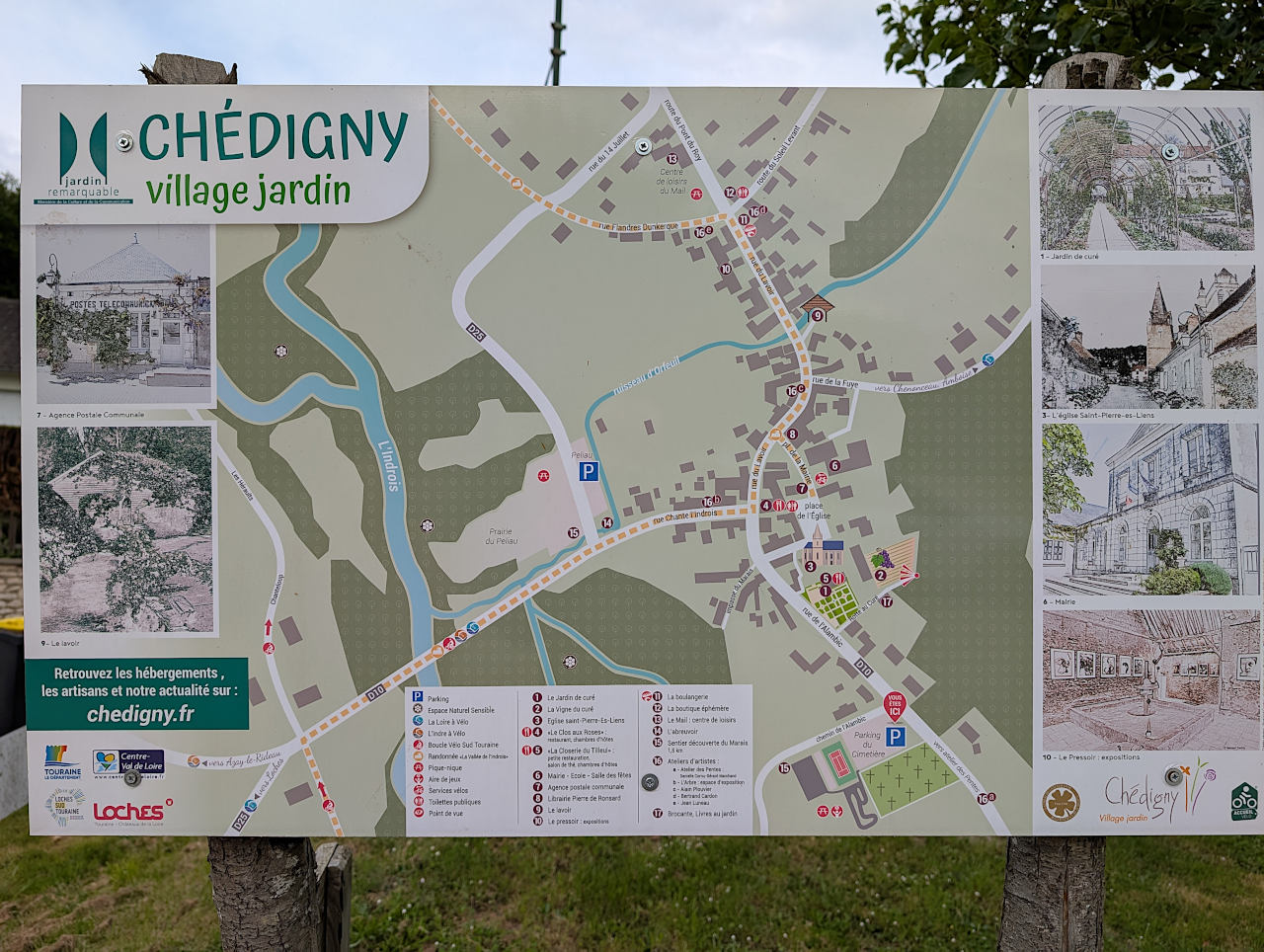 plan de Chédigny