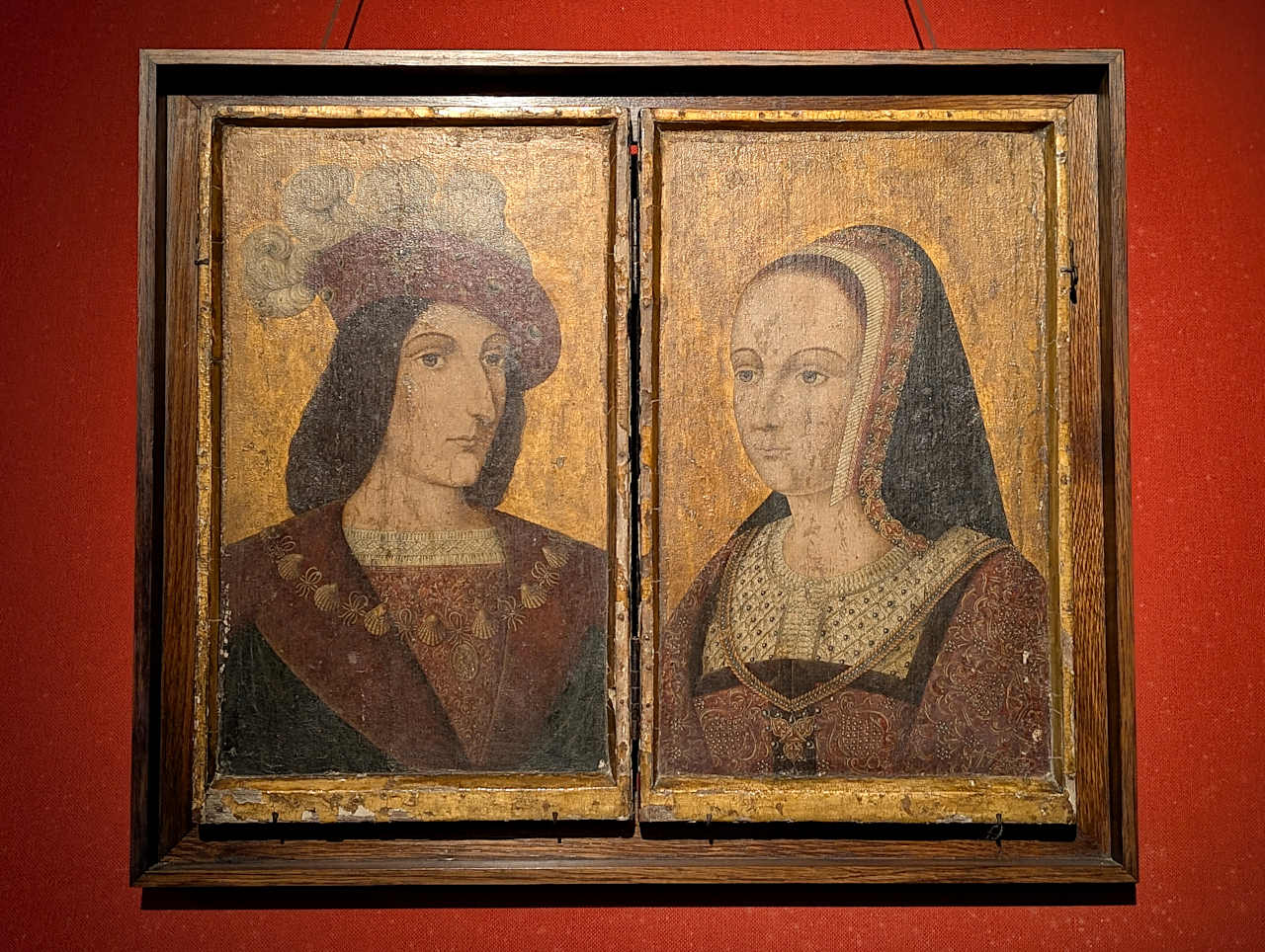 portraits de Charles VIII et Anne de Bretagne