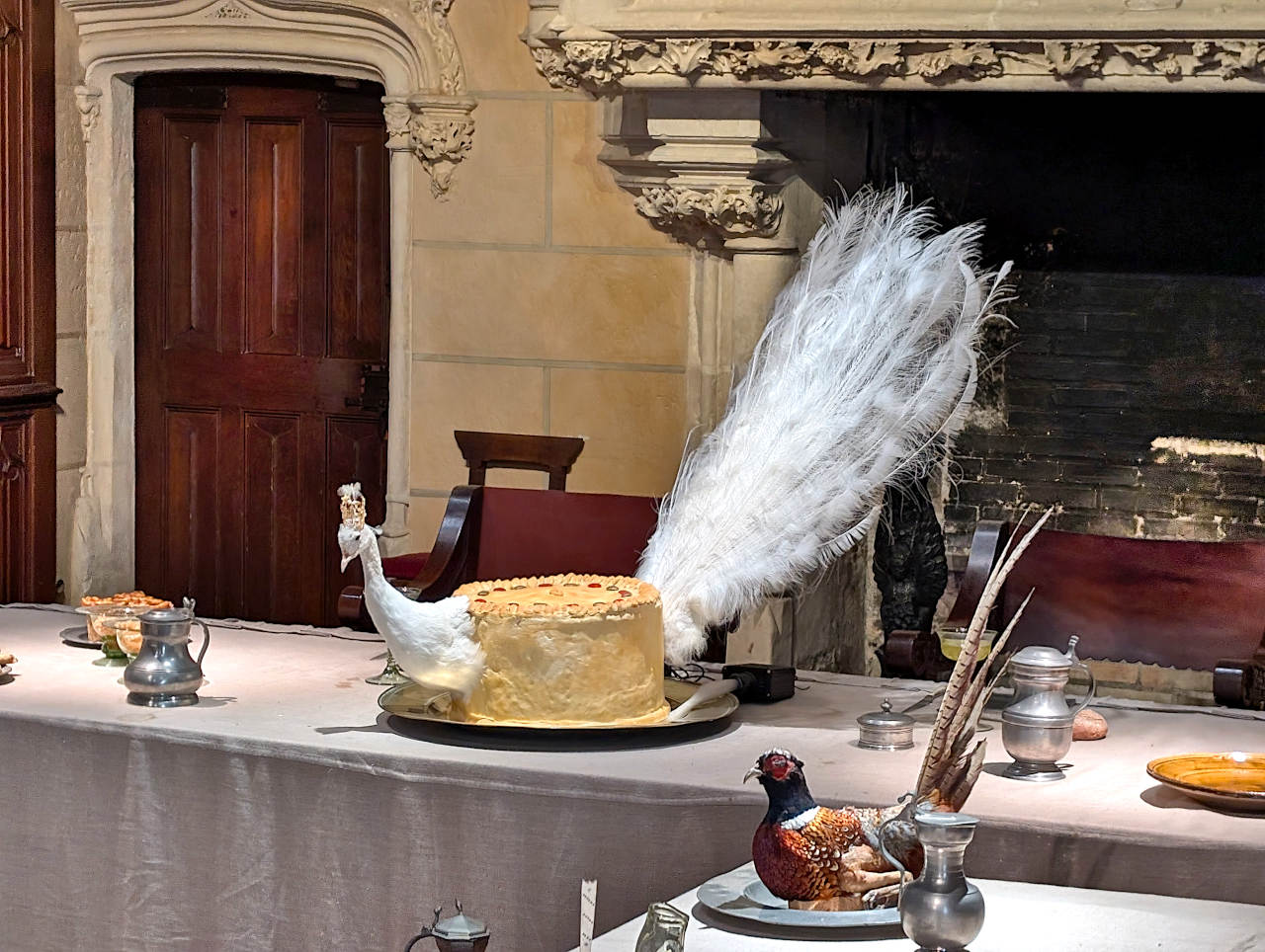 salle du banquet du château de Langeais