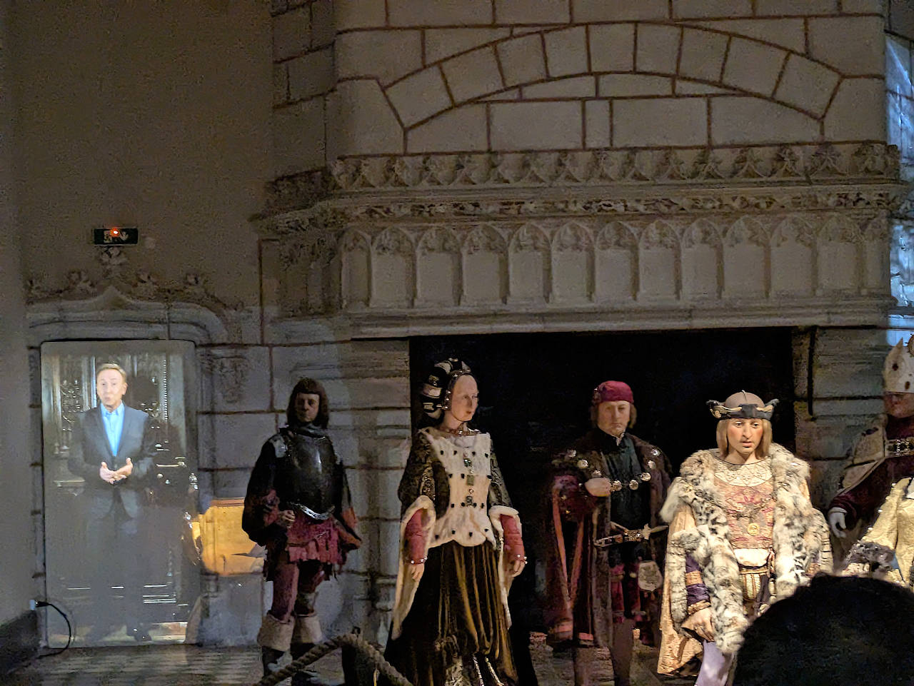 salle du mariage du château de Langeais