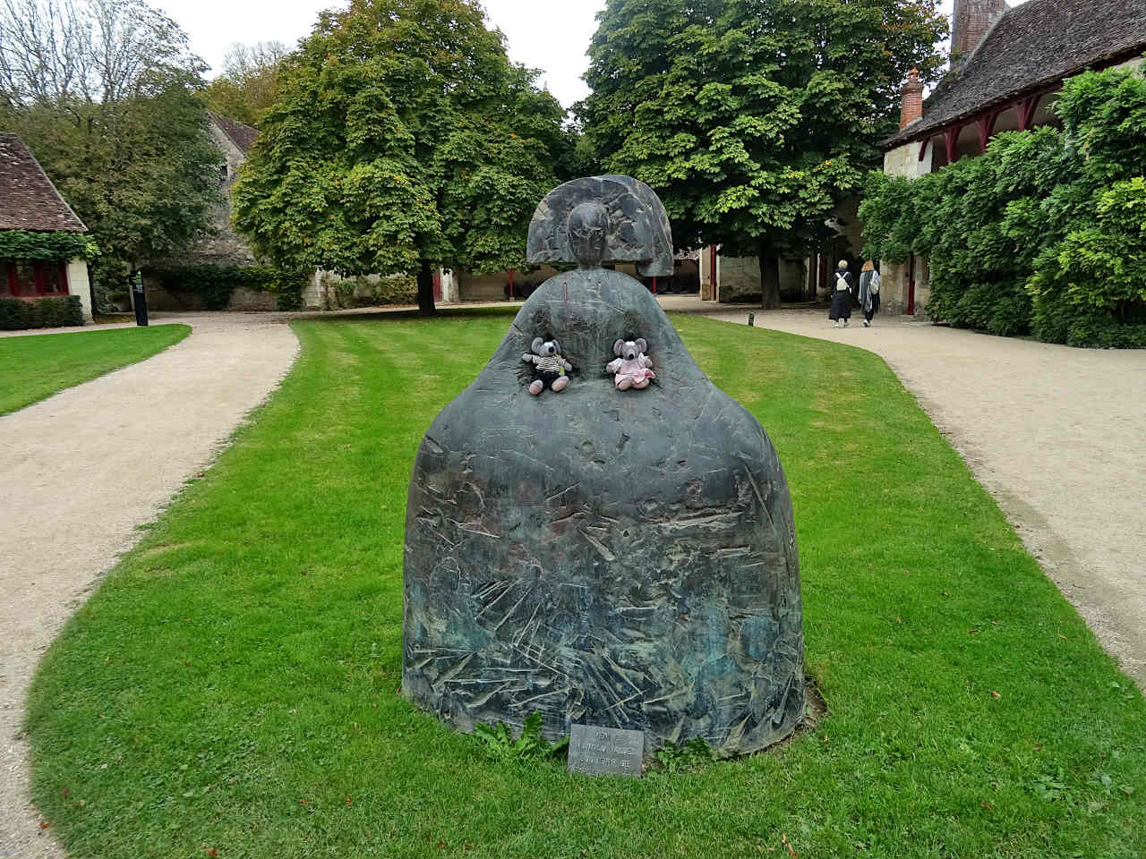 dans le parc de Chenonceau