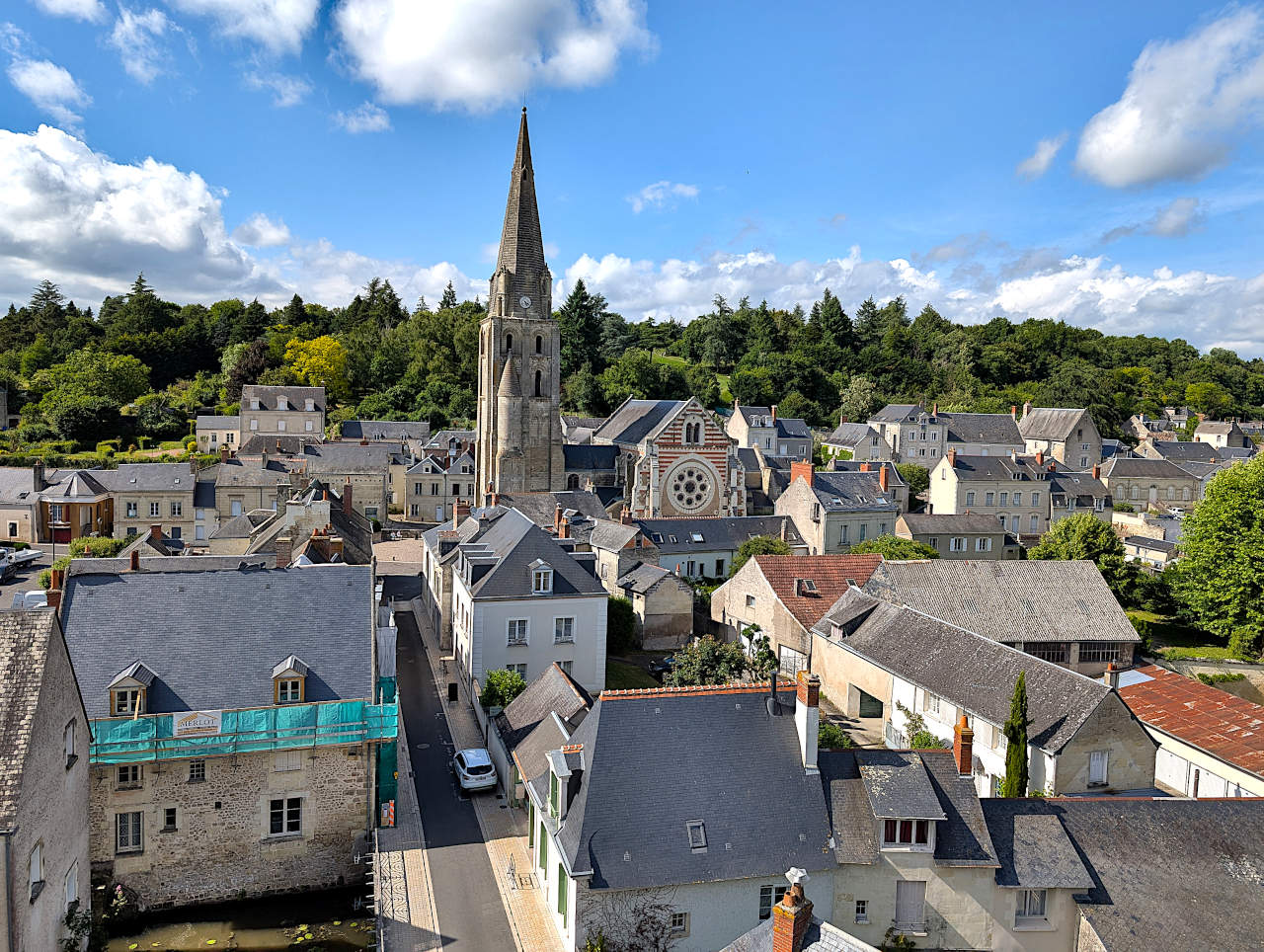 vue sur Langeais 2