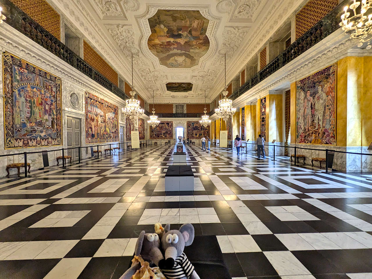 Château de Christiansborg salle des tapisseries
