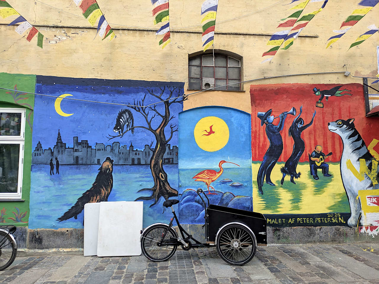 Christiania Copenhague street art