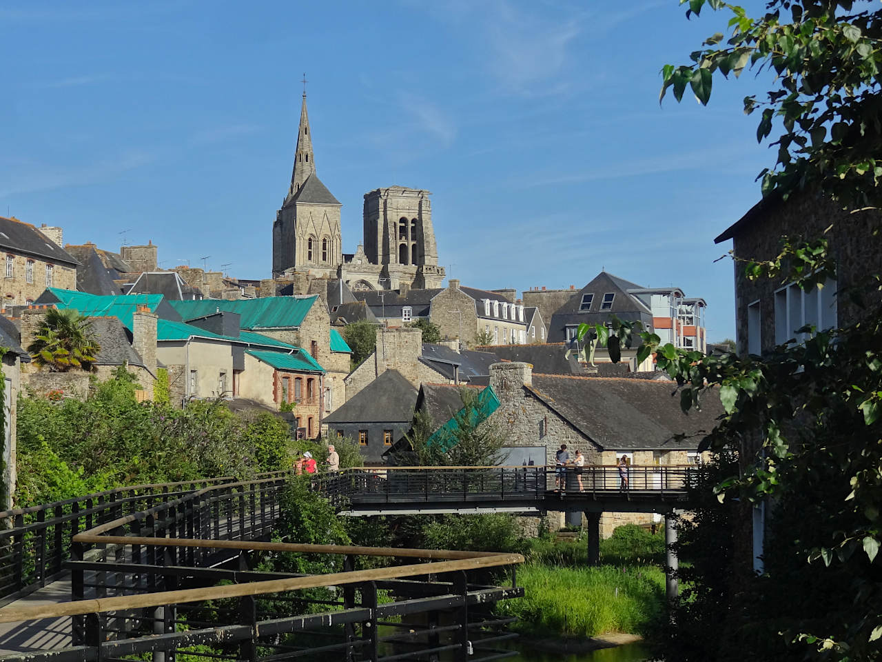 vue sur Guingamp
