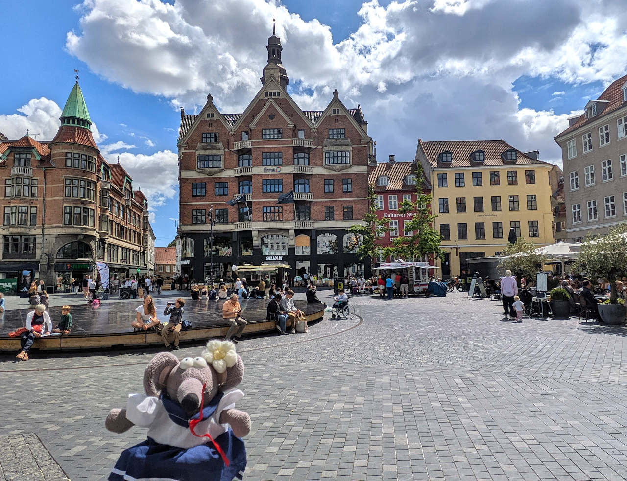 Kultorvet quartier latin de Copenhague