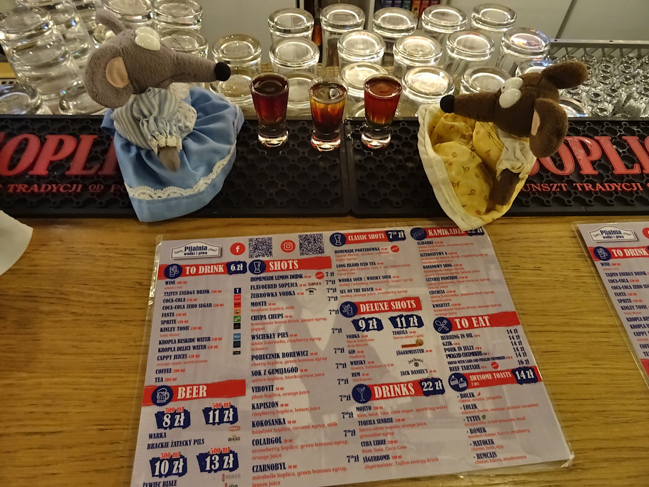 Pijalnia wódki i piwa Varsovie