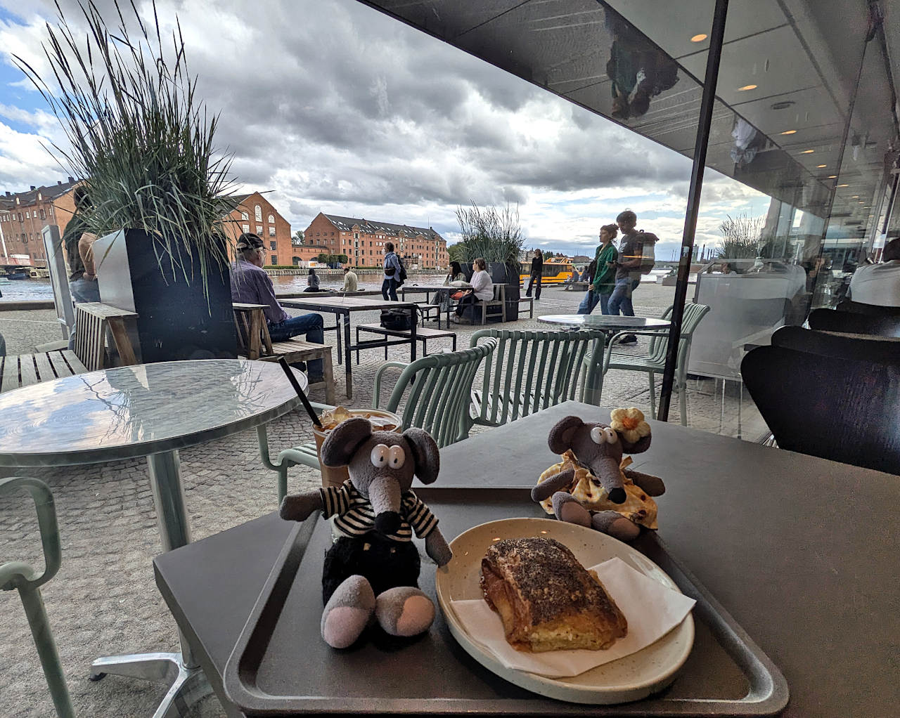 café de la bibliothèque royale de Copenhague