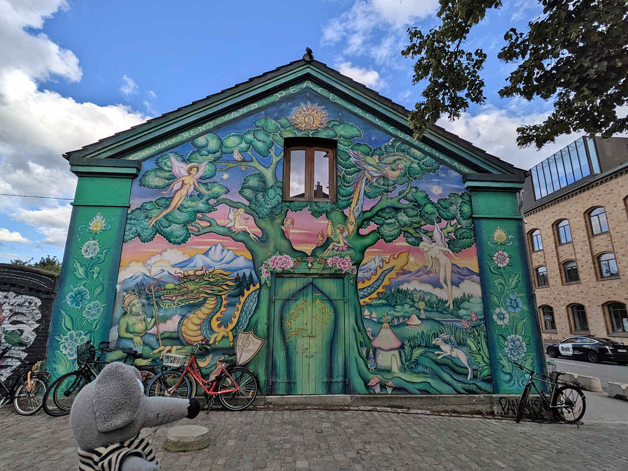 entrée de Christiana à Copenhague