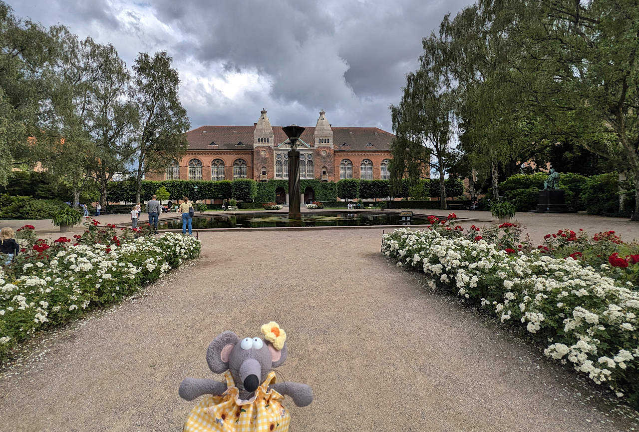 jardin de la bibliothèque royale de Copenhague