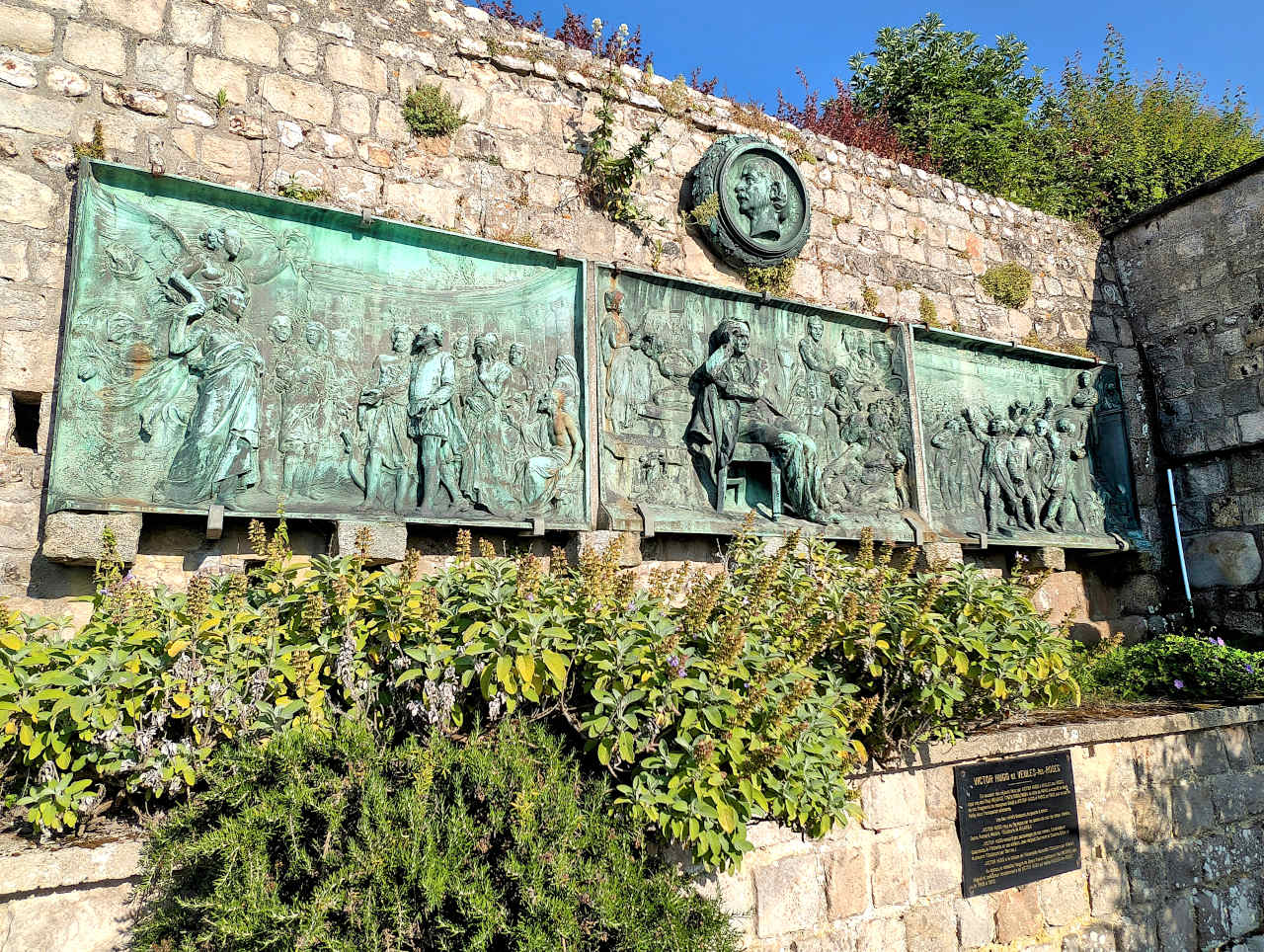 monument à Victor Hugo à Veules-les-Roses