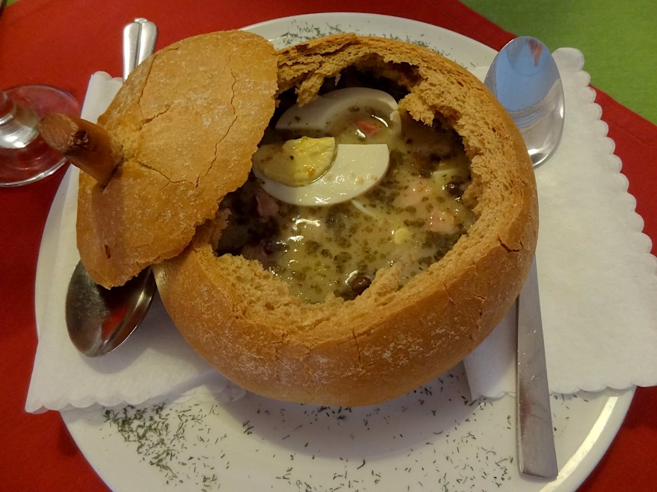 soupe aux champignons