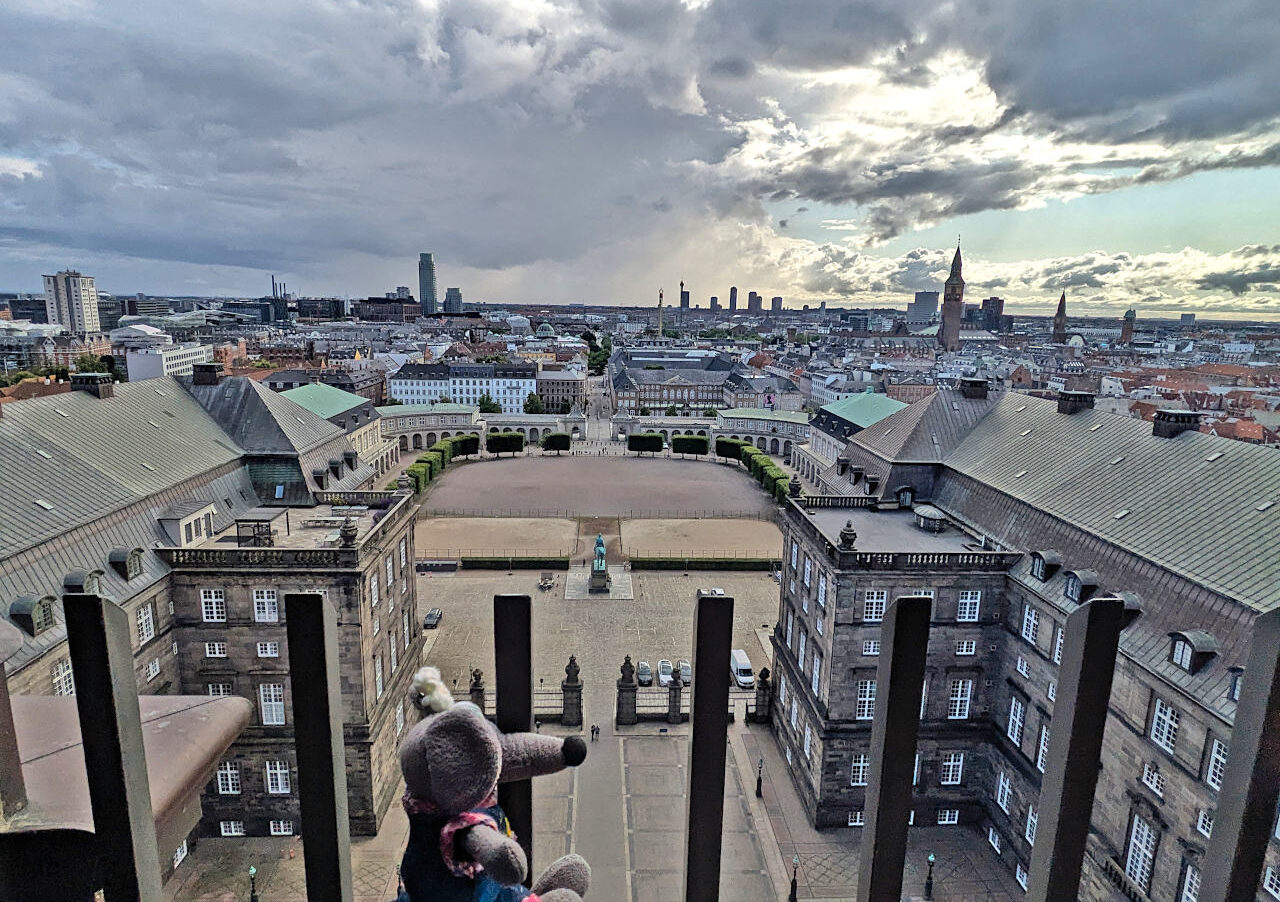 vue depuis la Tour de Christiansborg