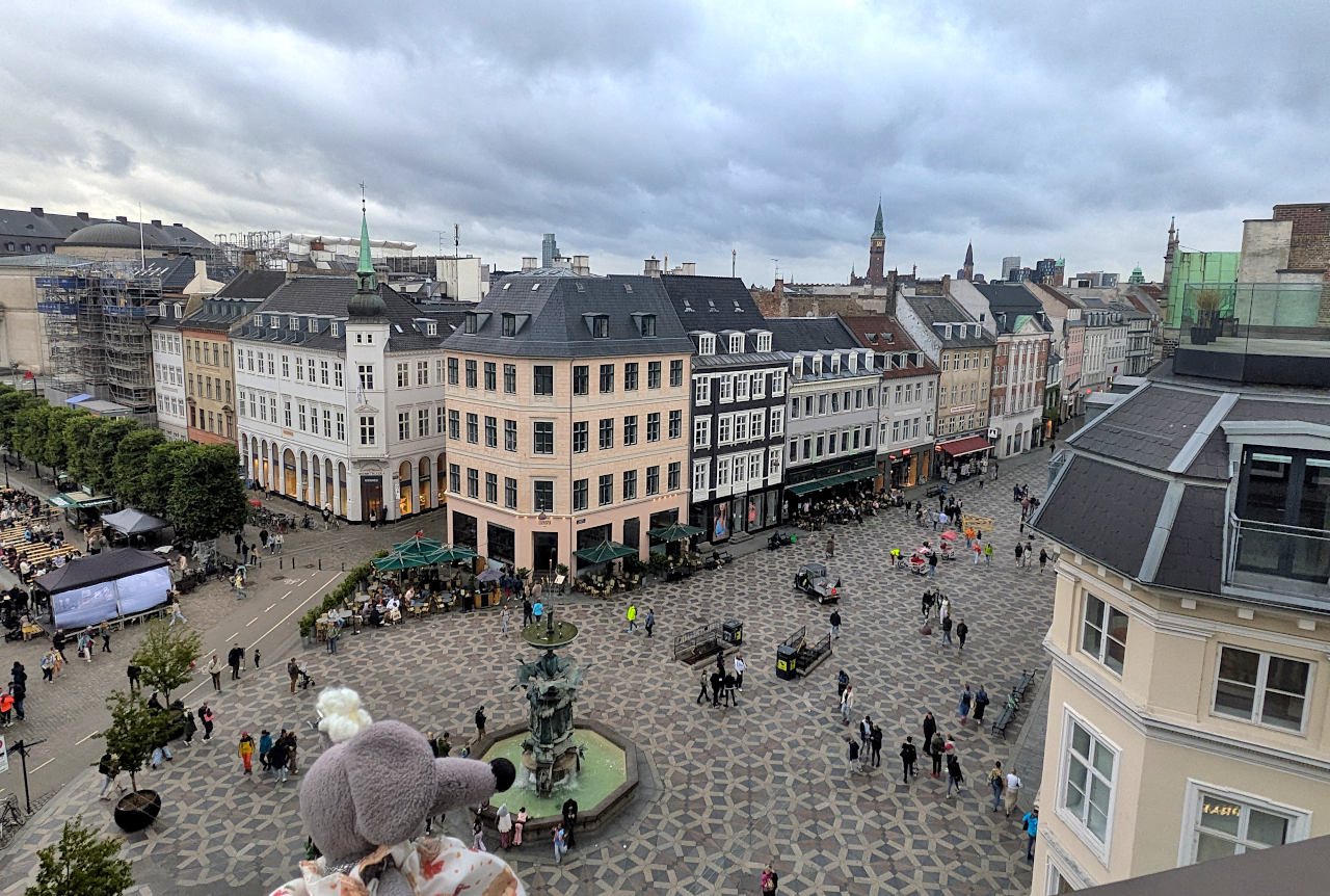 vue depuis le magasin Illum