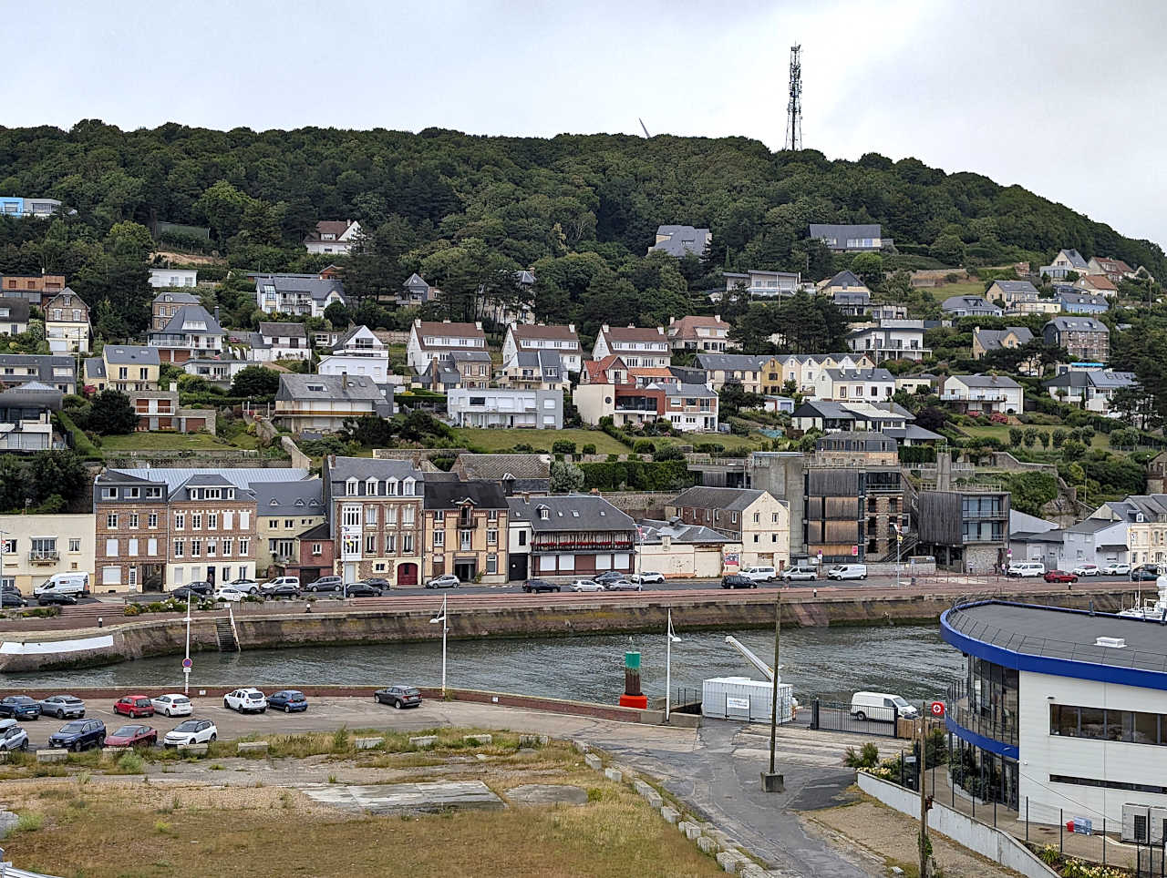 vue sur Fécamp 