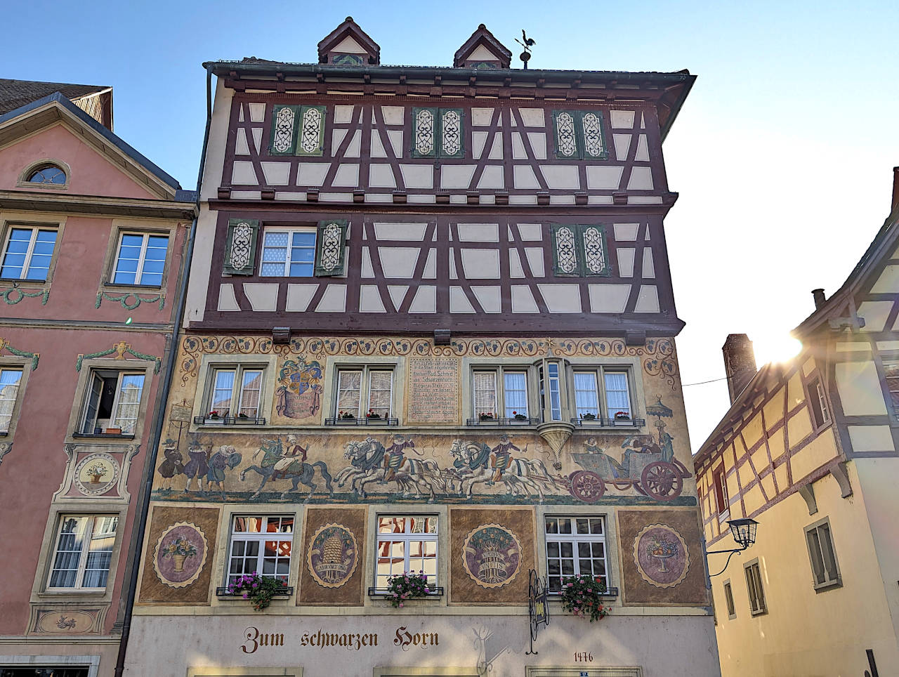 Schwarzes Horn Stein am Rhein