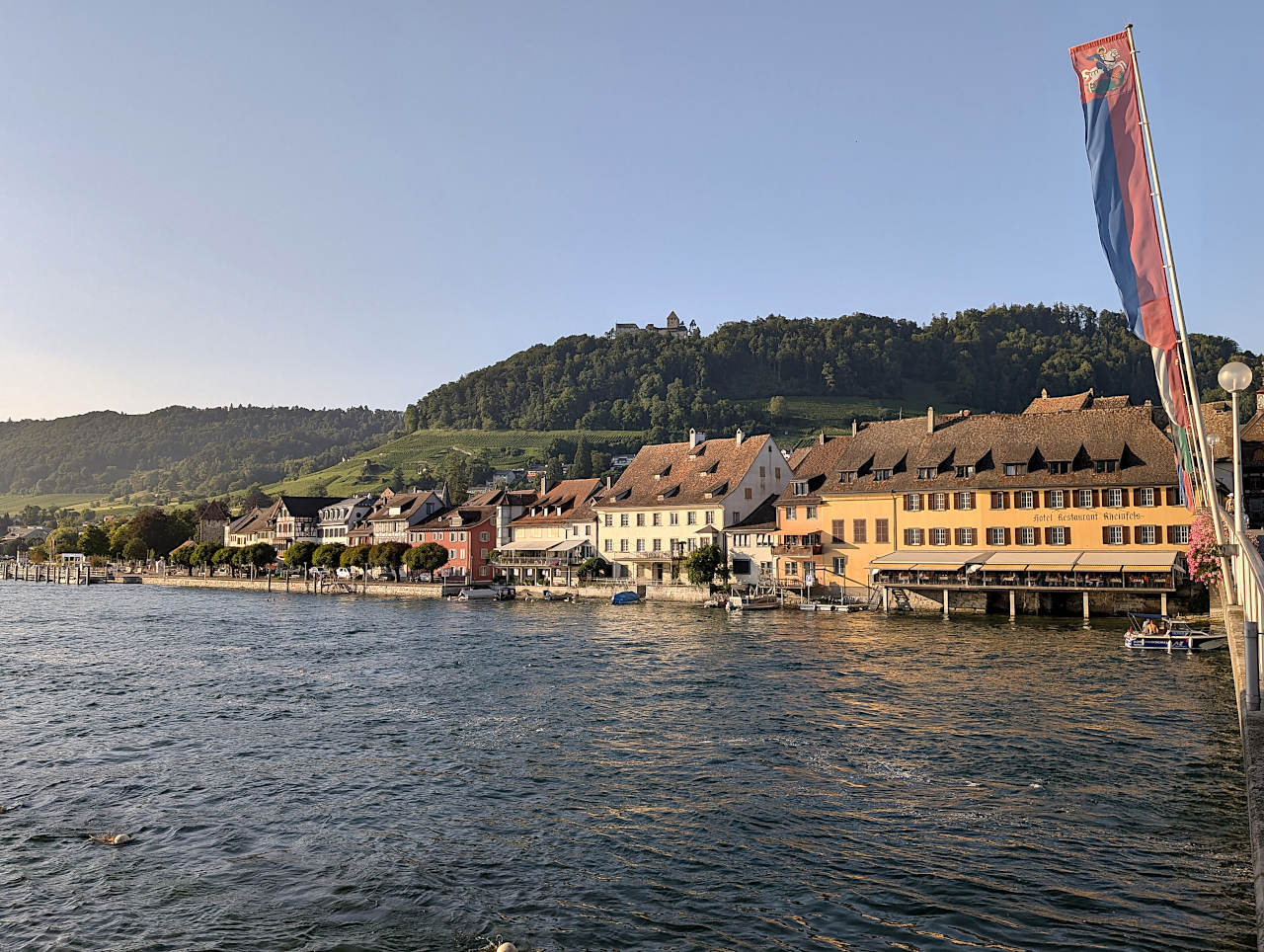 Stein am Rhein bords du Rhin 3