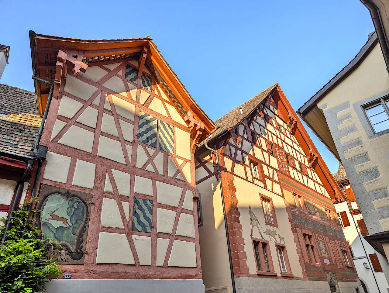 Stein am Rhein maisons