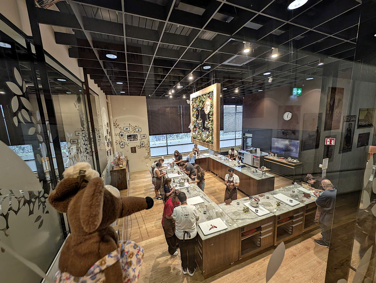 chocolaterie Cailler atelier