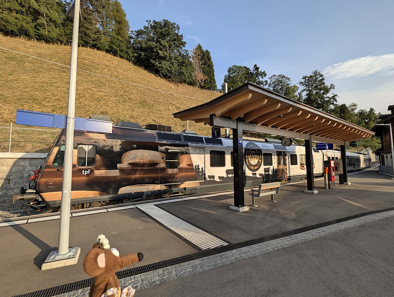 gare de Broc-chocolaterie