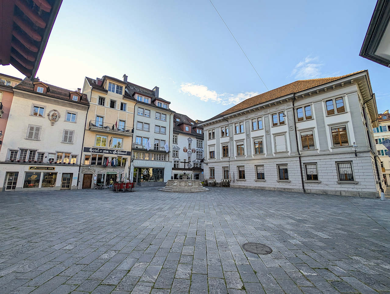 place des Franciscains de Lucerne
