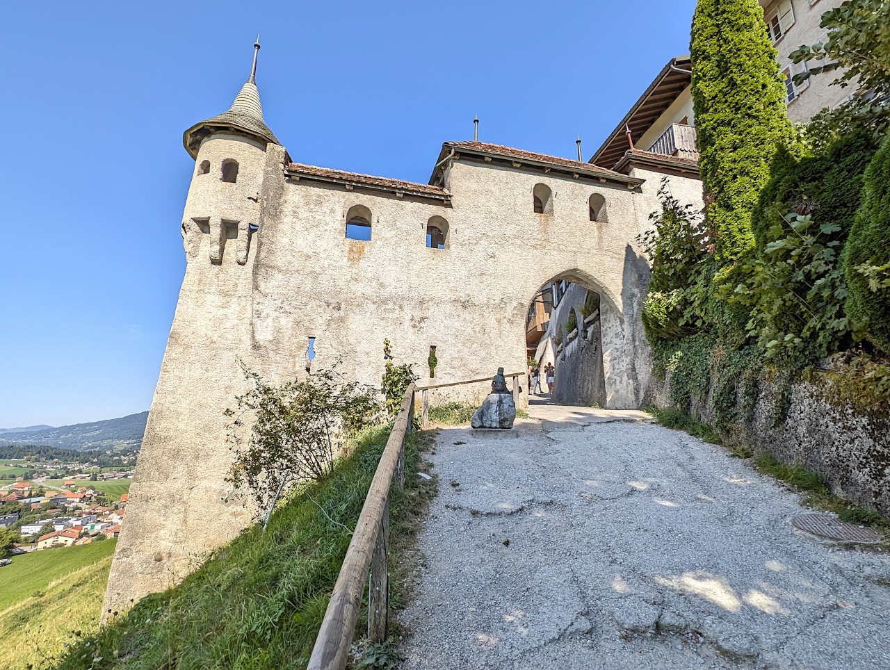 porte des remparts de Gruyères