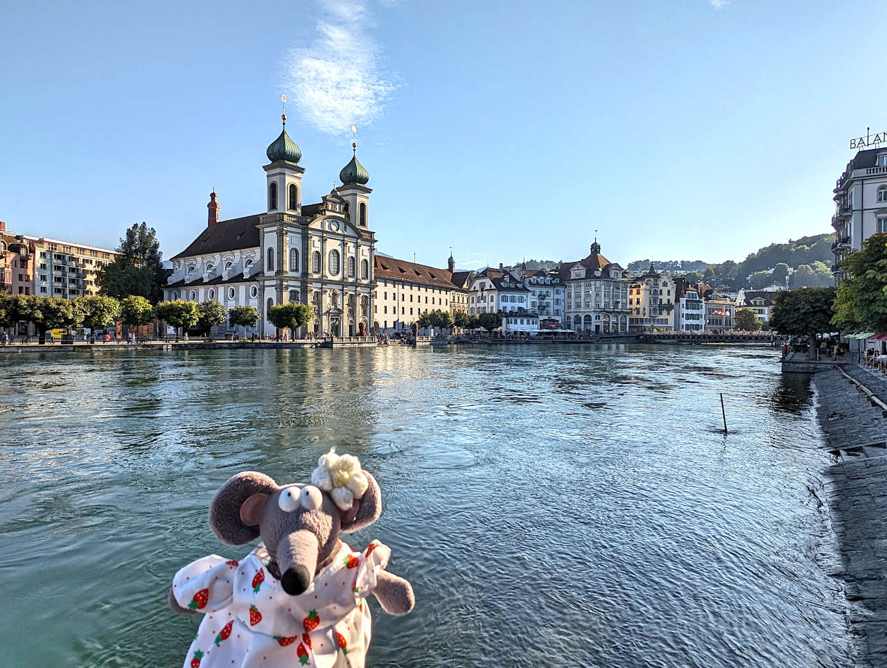 quais de la Reuss à Lucerne