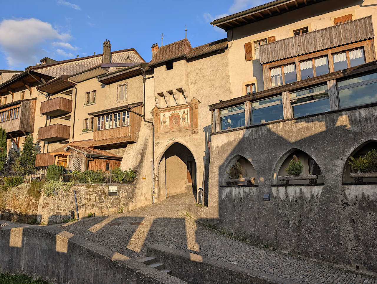 remparts de Gruyères