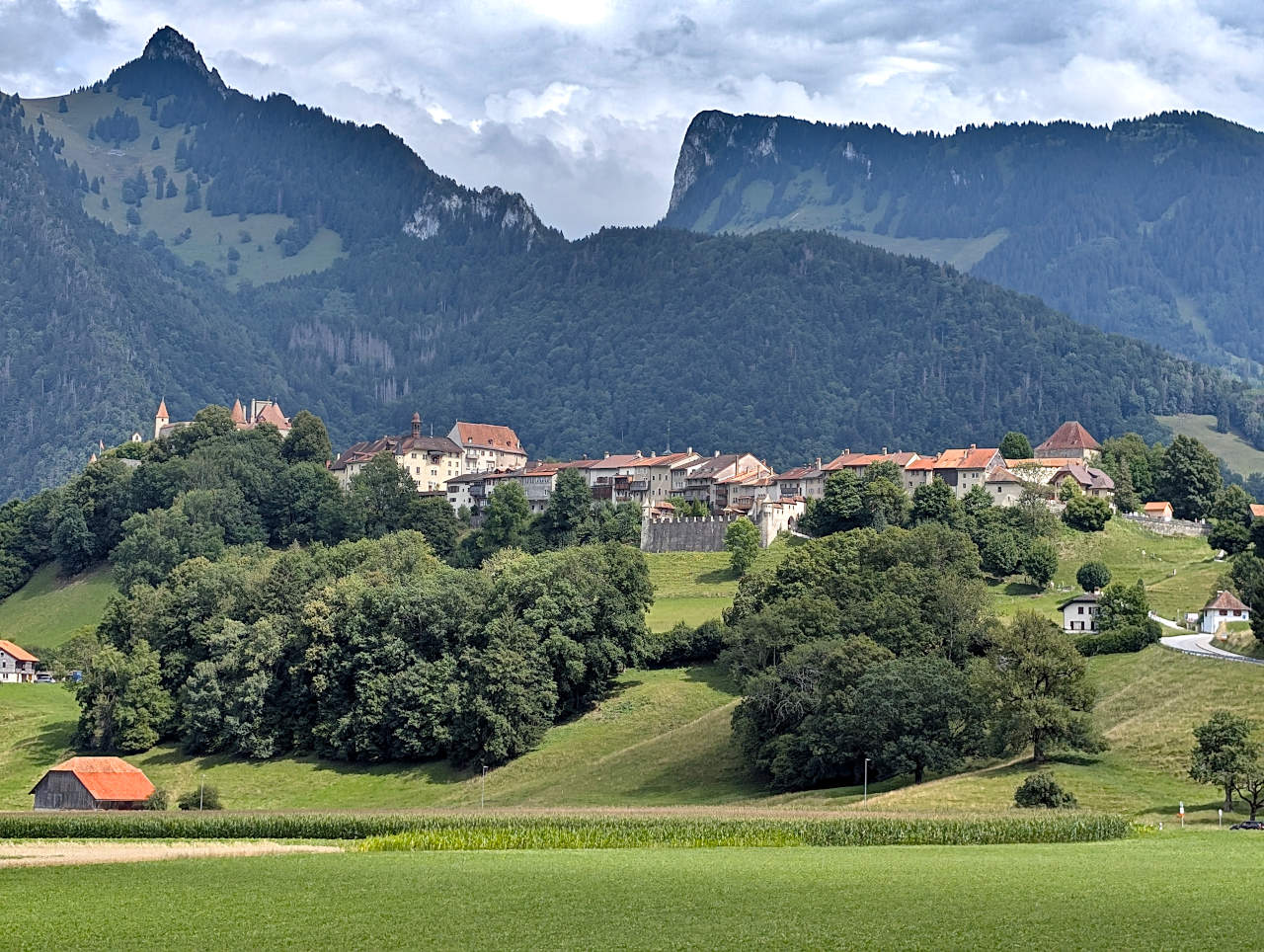 village médiéval de Gruyères