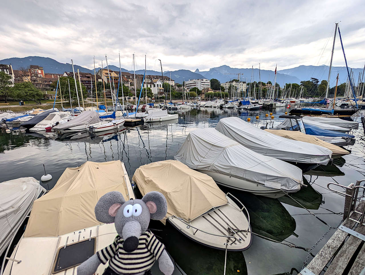 La Tour-de-Peilz port