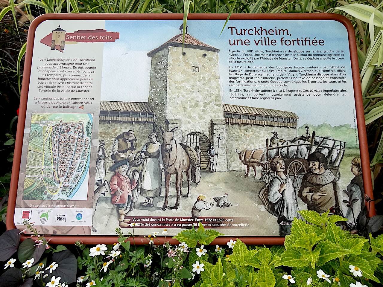 Turckheim panneau historique