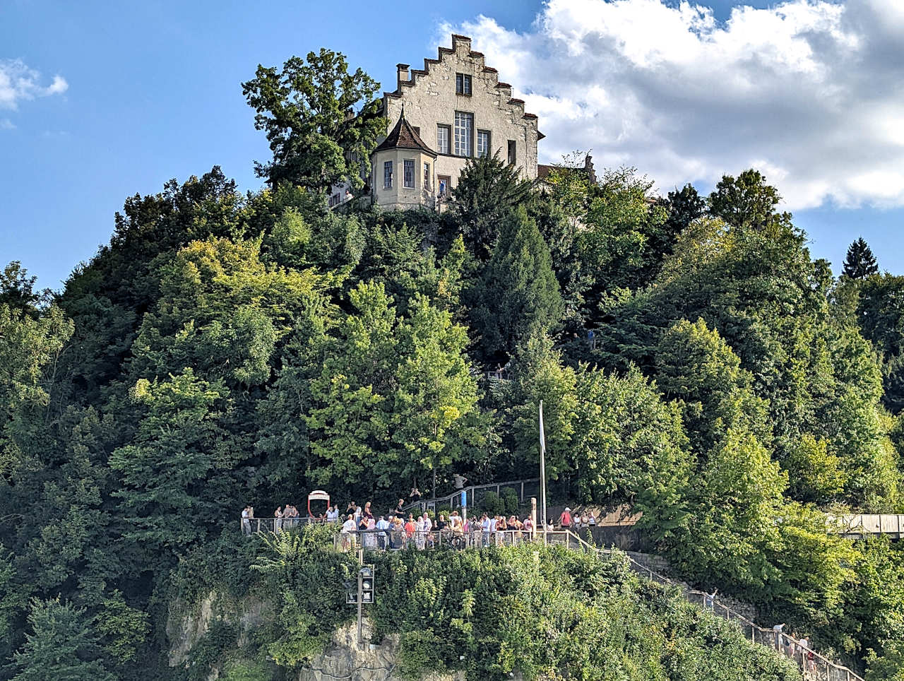 chutes du Rhin château de Laufen