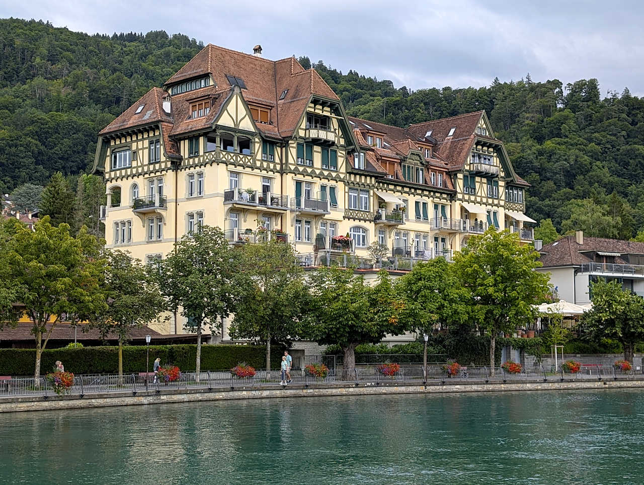 rives de l'Aar à Thoune