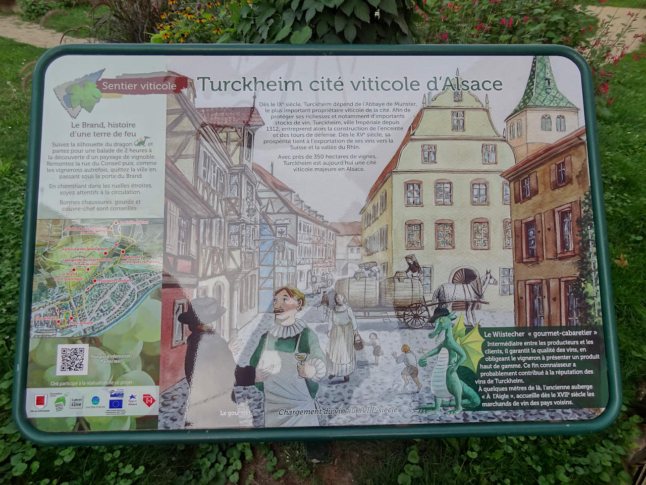 sentier viticole de Turckheim