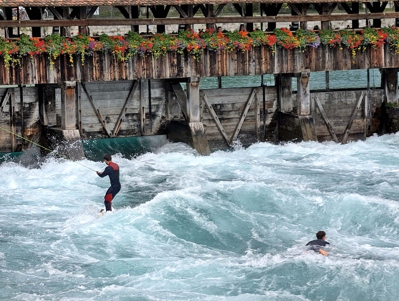 surfers à Thoune
