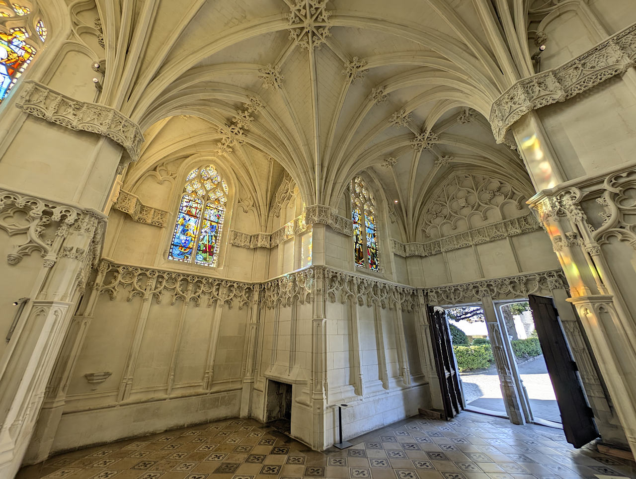 Chapelle Saint-Hubert d'Amboise intérieur