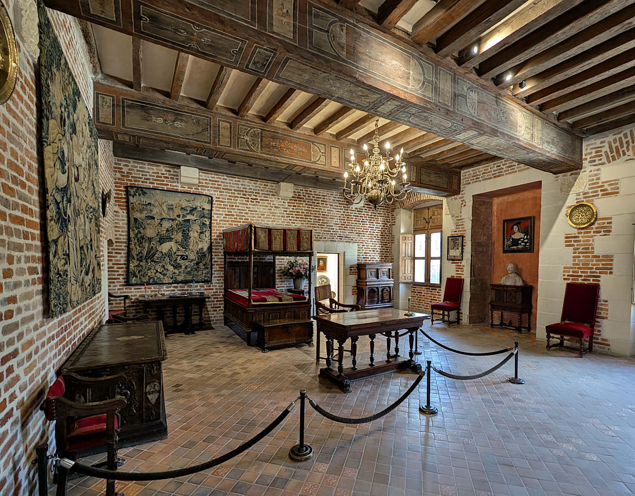 Clos Lucé chambre de Marguerite de Navarre