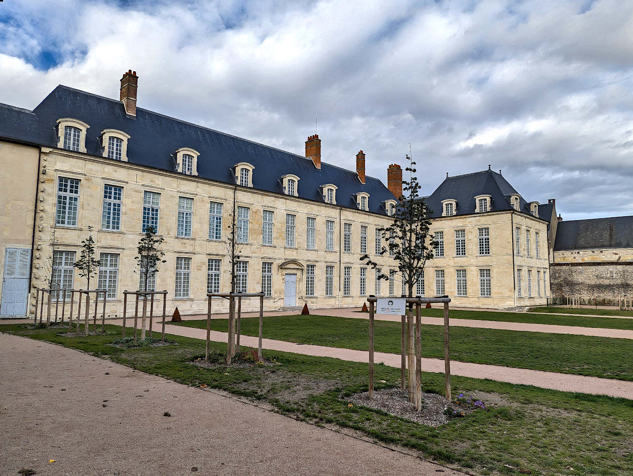 Orléans jardin de l'évêché