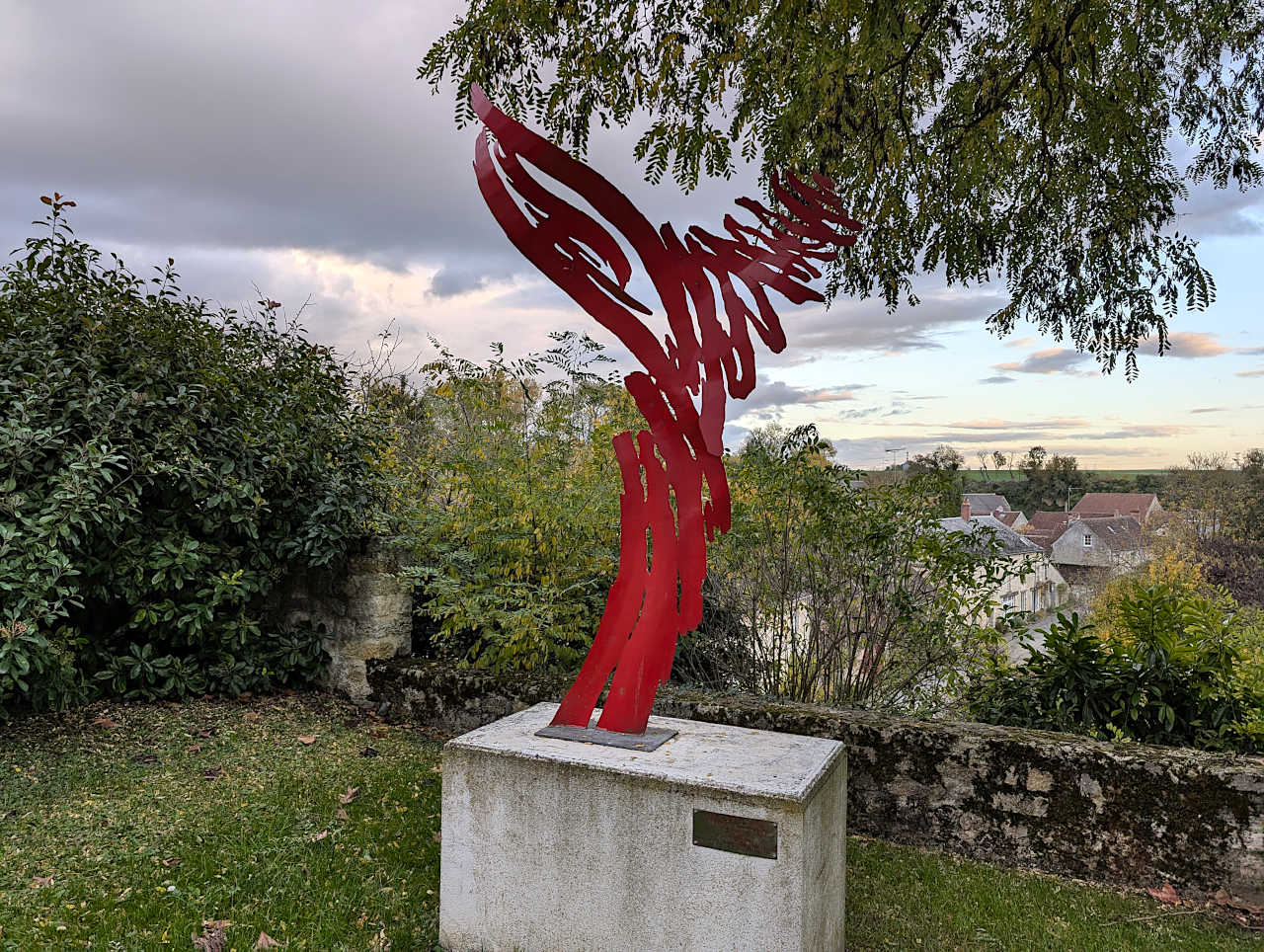 Yèvre-le-Châtel oeuvre d'art