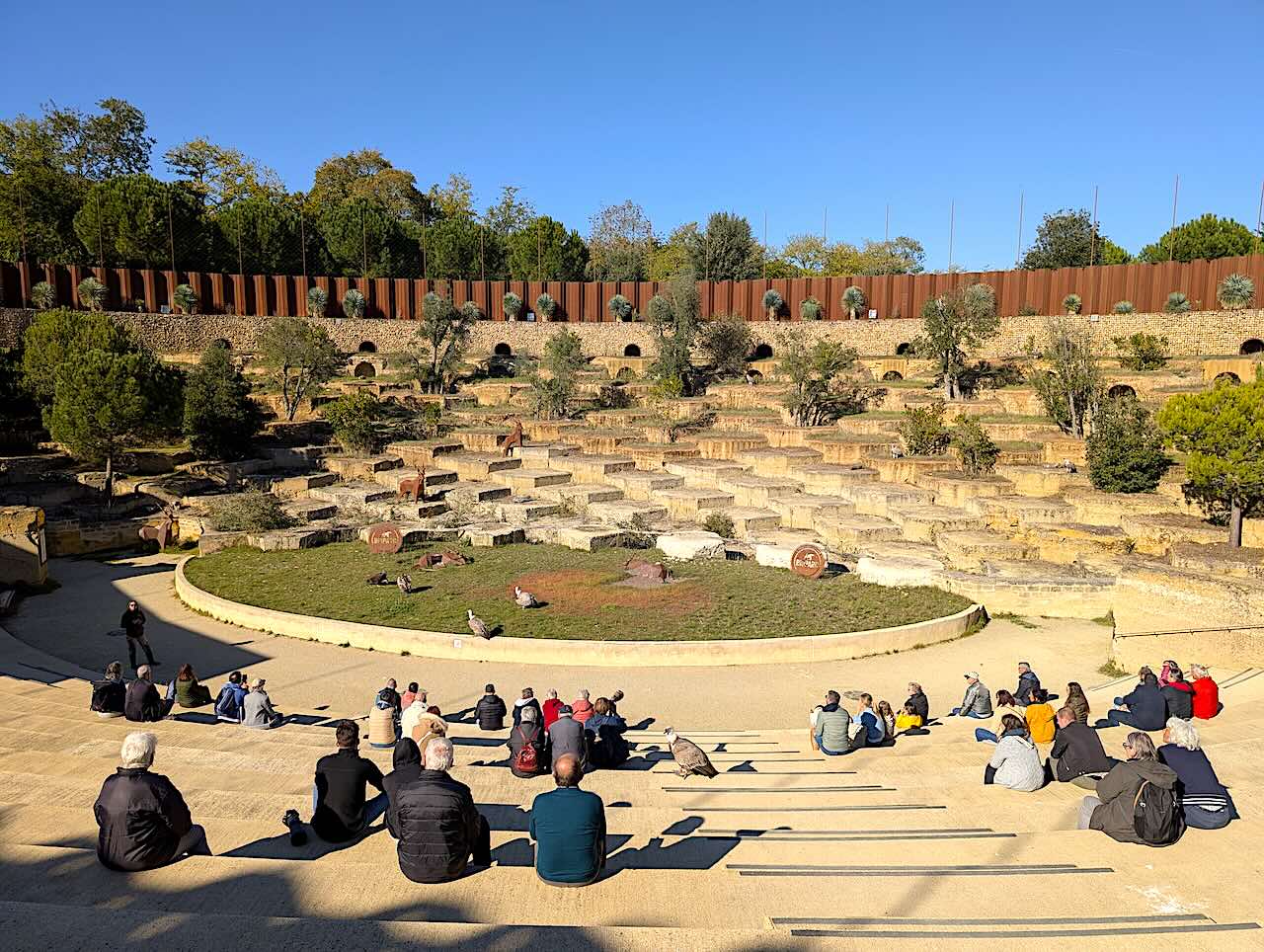 bioparc de Doué-la-Fontaine animation vautours