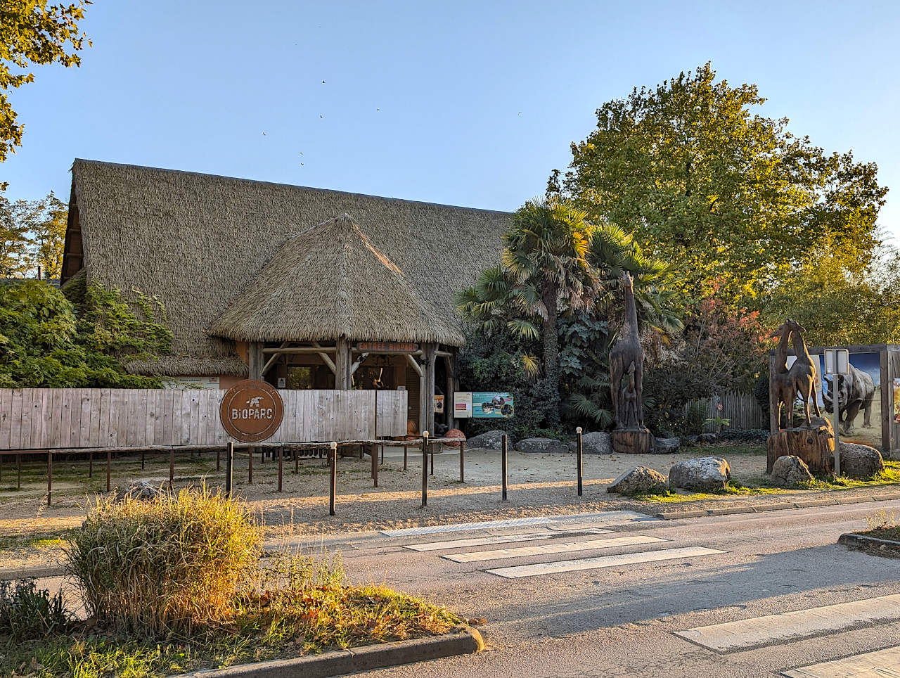bioparc de Doué-la-Fontaine entrée