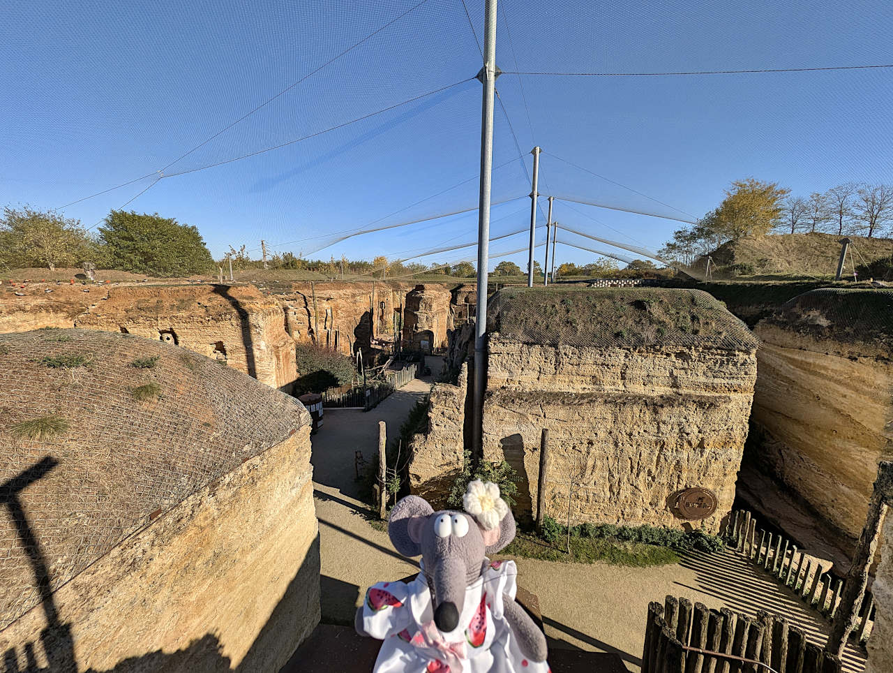 bioparc de Doué-la-Fontaine volière 1