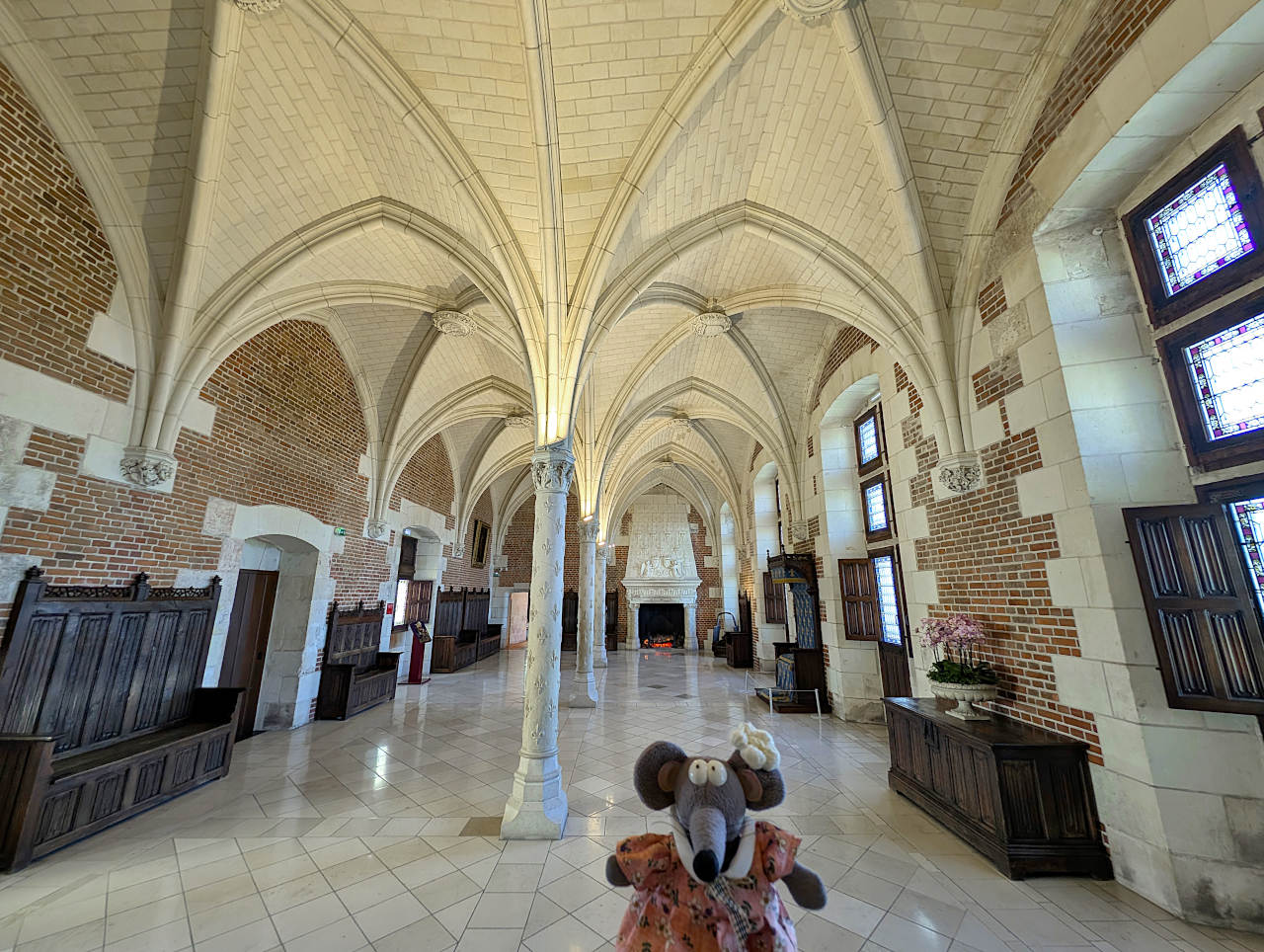 grande salle du Conseil, du château d'Amboise