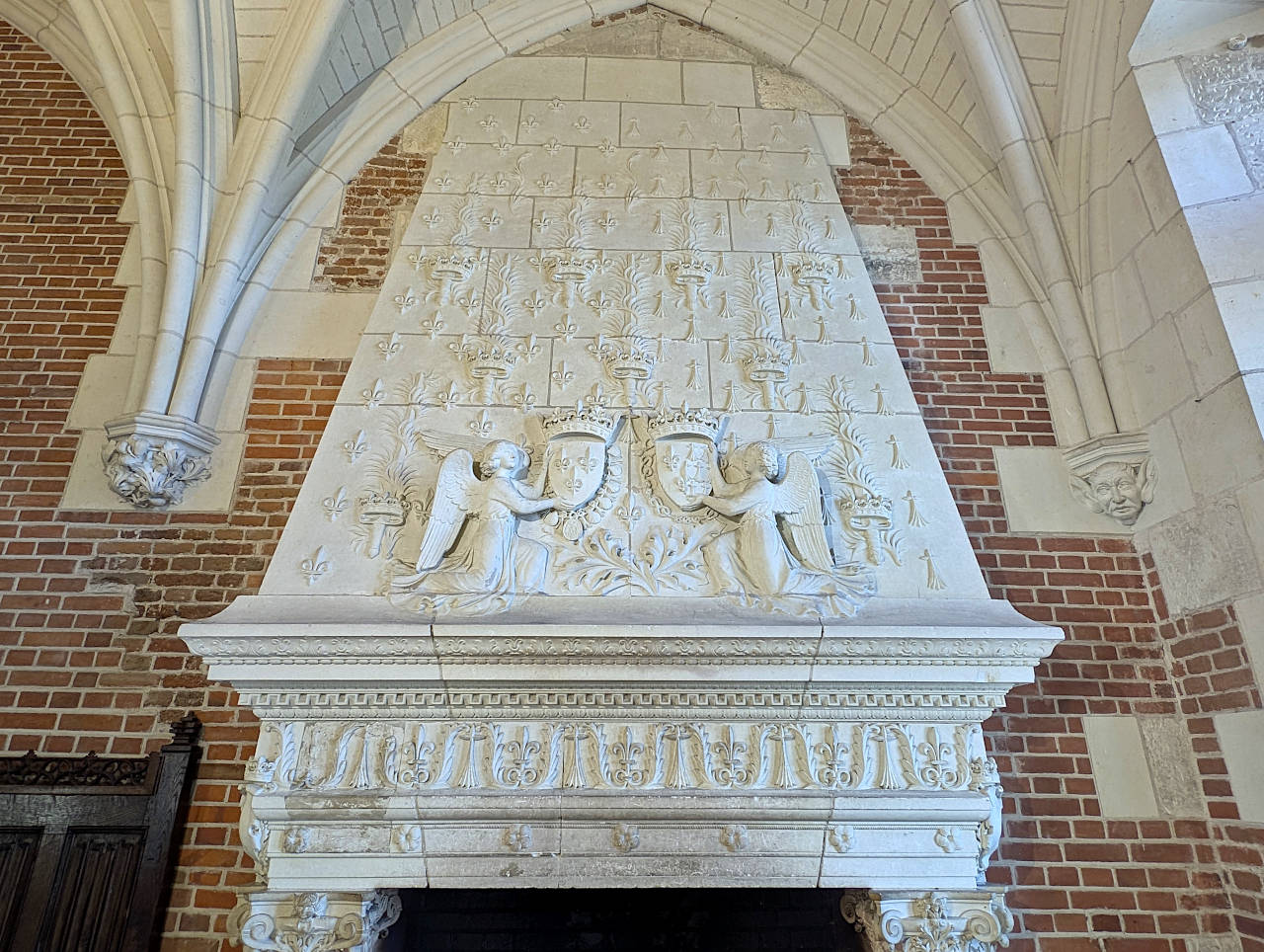 grande salle du Conseil, du château d'Amboise