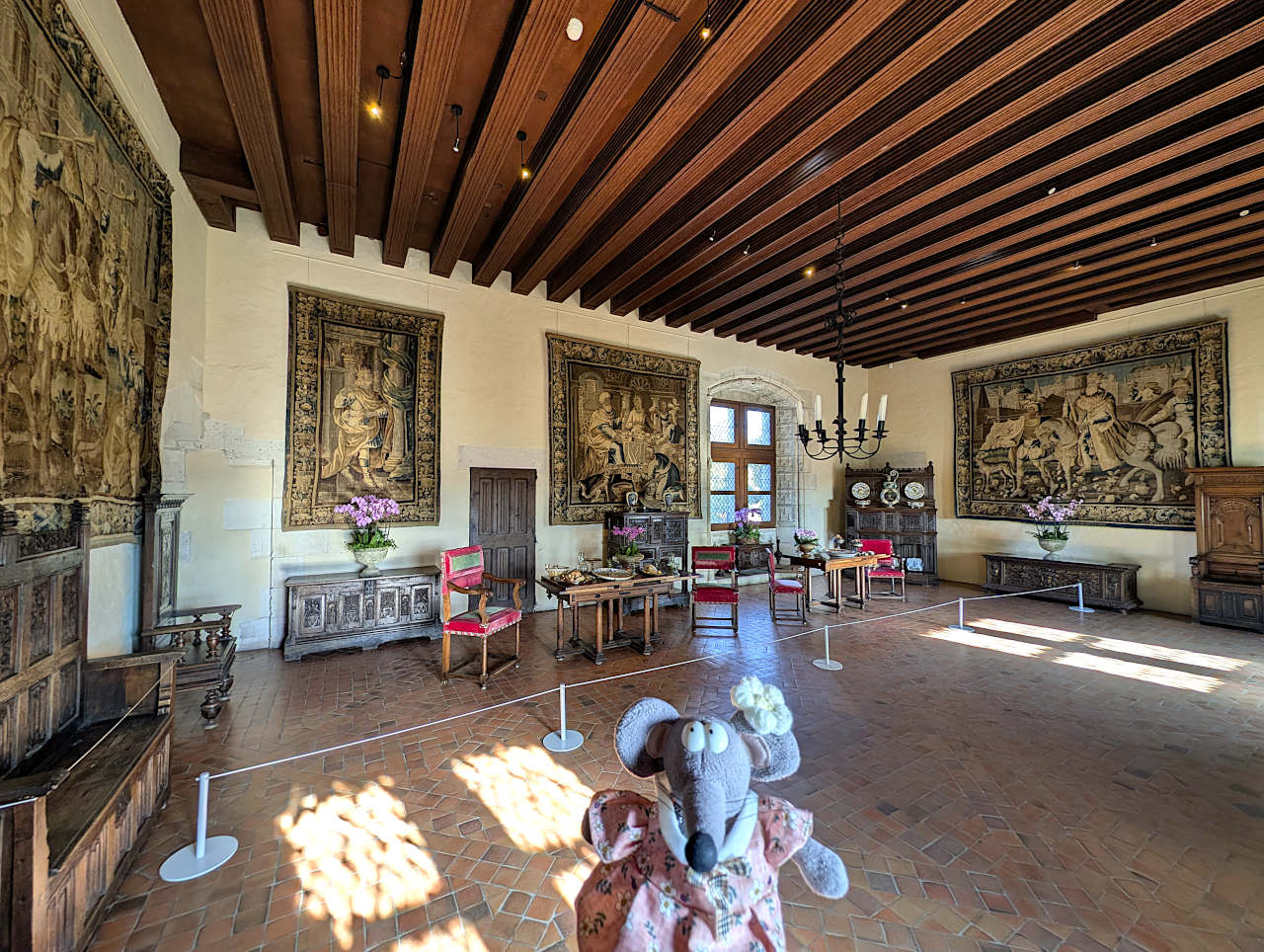 salle de l'échanson du château royal d'Amboise