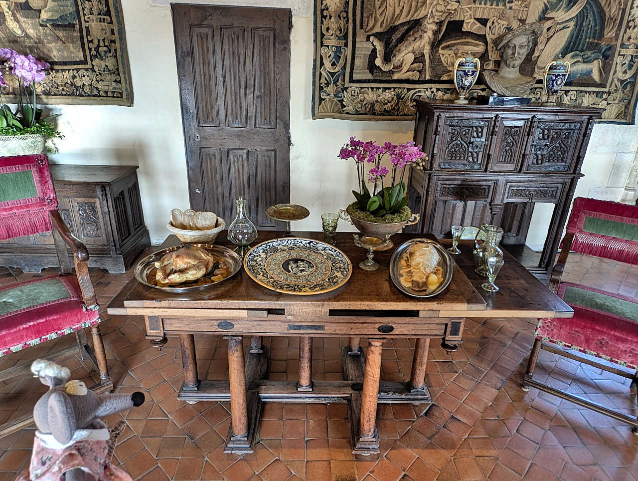 salle de l'échanson du château royal d'Amboise