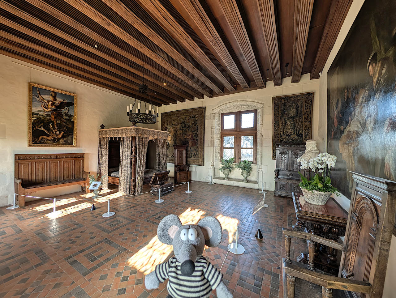 château royal d'Amboise chambre